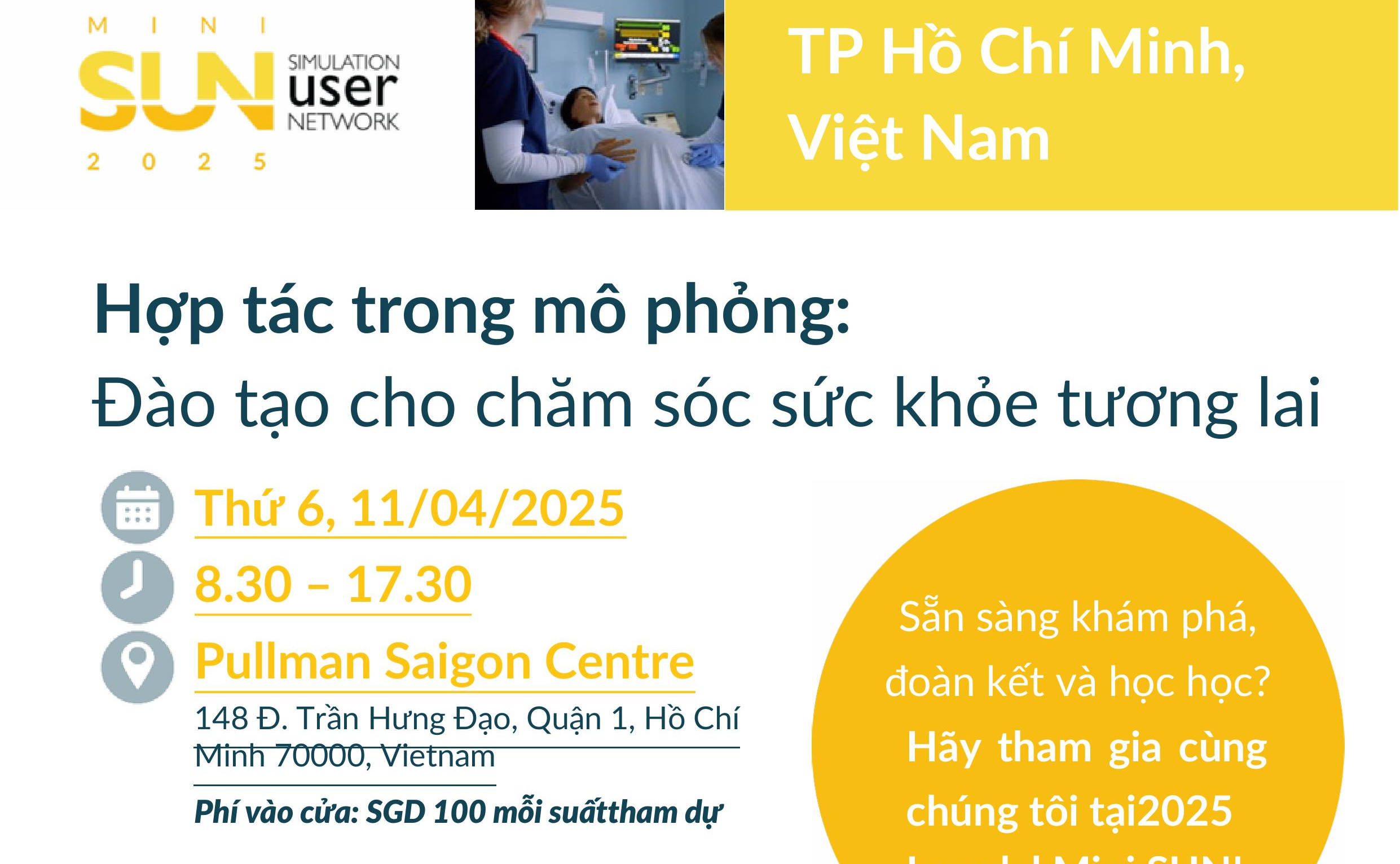 Mini SUN - “Hợp tác trong mô phỏng: Đào tạo cho chăm sóc sức khỏe tương lai”