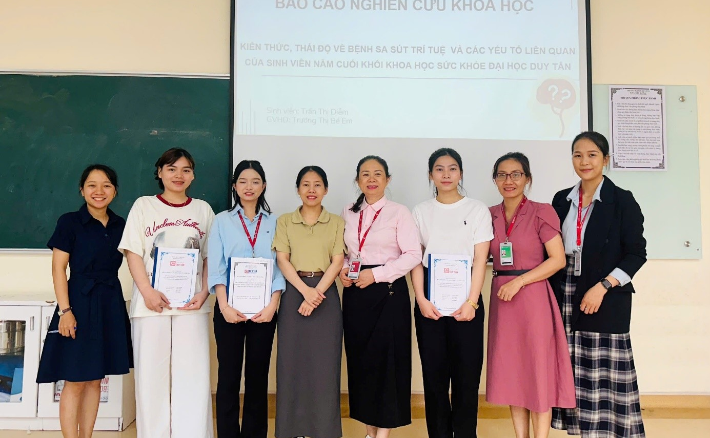 Nghiên cứu khoa học sinh viên điều dưỡng