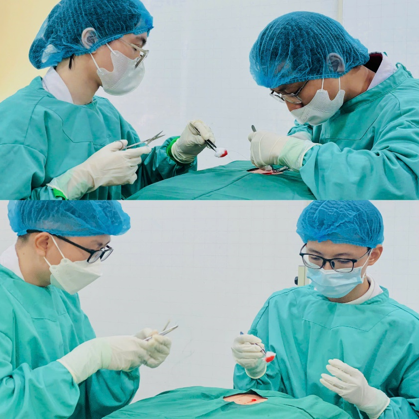 BUỔI THI KẾT THÚC HỌC PHẦN  MÔN PHẪU THUẬT THỰC HÀNH MIỆNG HÀM MẶT