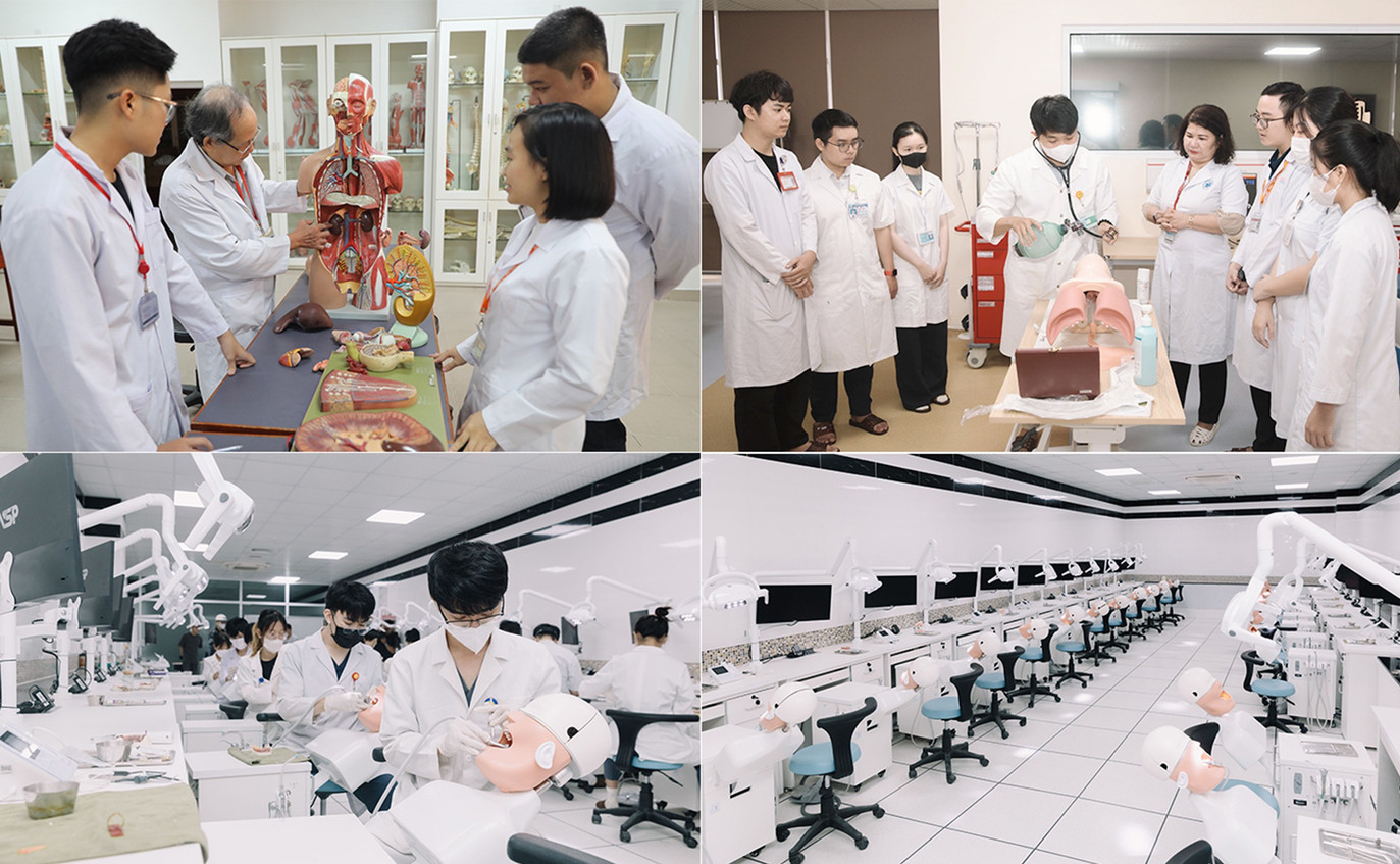 Đào tạo Bác sĩ Đa khoa và Bác sĩ Răng-Hàm-Mặt ở DTU với hỗ trợ AI và Mô phỏng/Mô hình hóa