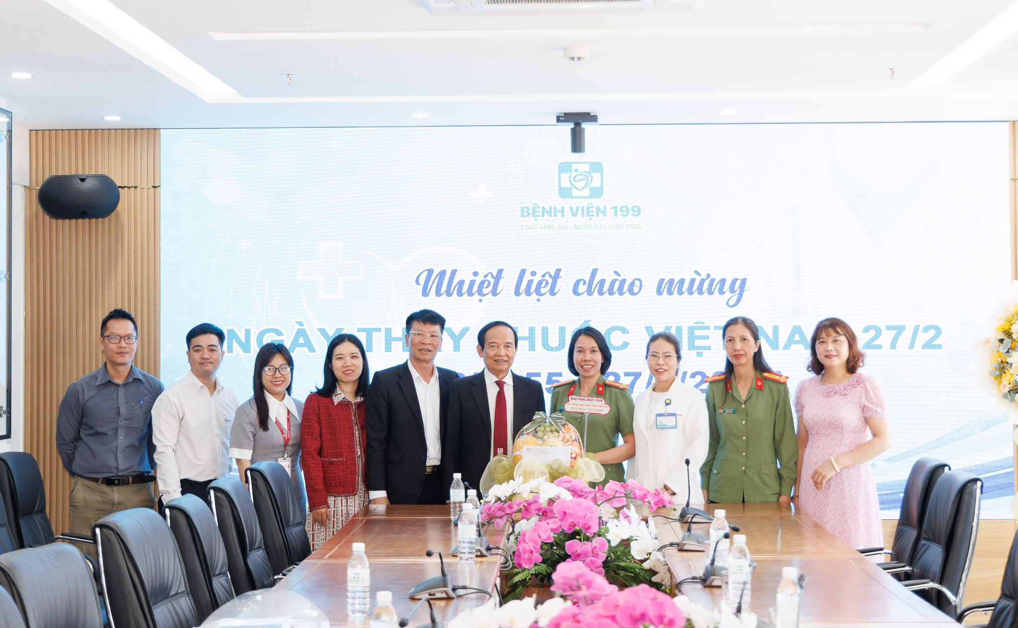 KHOA Y THĂM HỎI CÁC BỆNH VIỆN ĐỐI TÁC NHÂN NGÀY THẦY THUỐC VIỆT NAM 27/02/2026