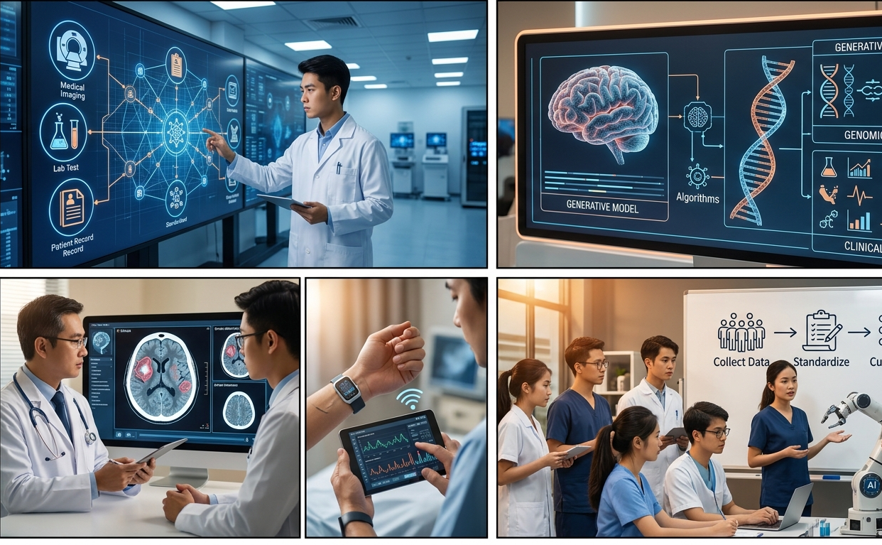 Trí tuệ nhân tạo trong kỹ thuật y sinh: từ xu hướng toàn cầu đến lộ trình cho sinh viên Việt Nam