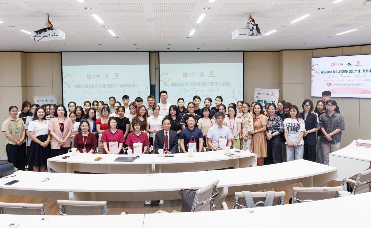 TRẢI NGHIỆM ĐÁNG NHỚ CỦA SINH VIÊN ĐIỀU DƯỠNG  ĐẠI HỌC DUY TÂN TẠI SAKURA PROGRAM – KHÓA 5