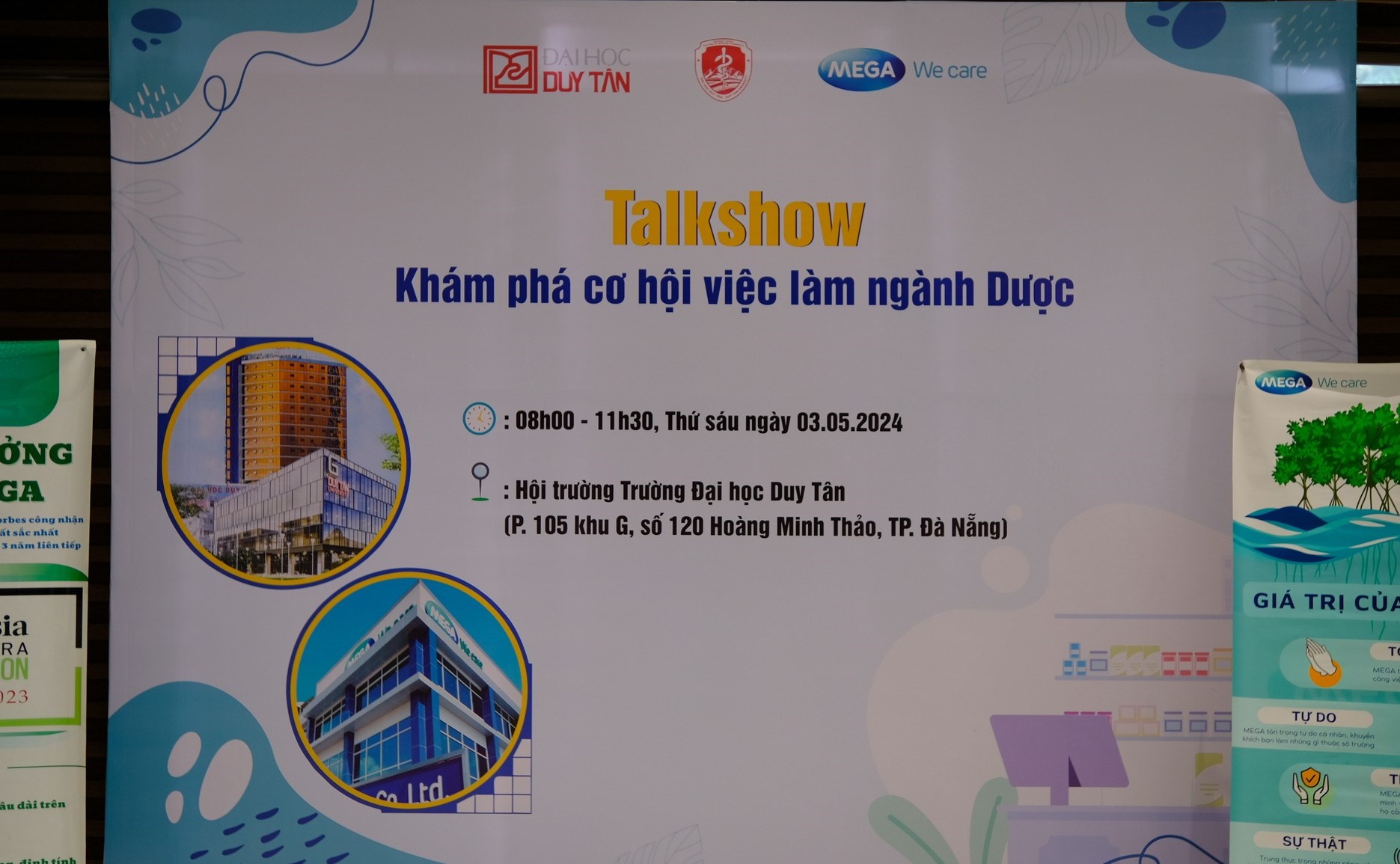 Chương trình Mega Talkshow –Khám phá cơ hội việc làm ngành Dược