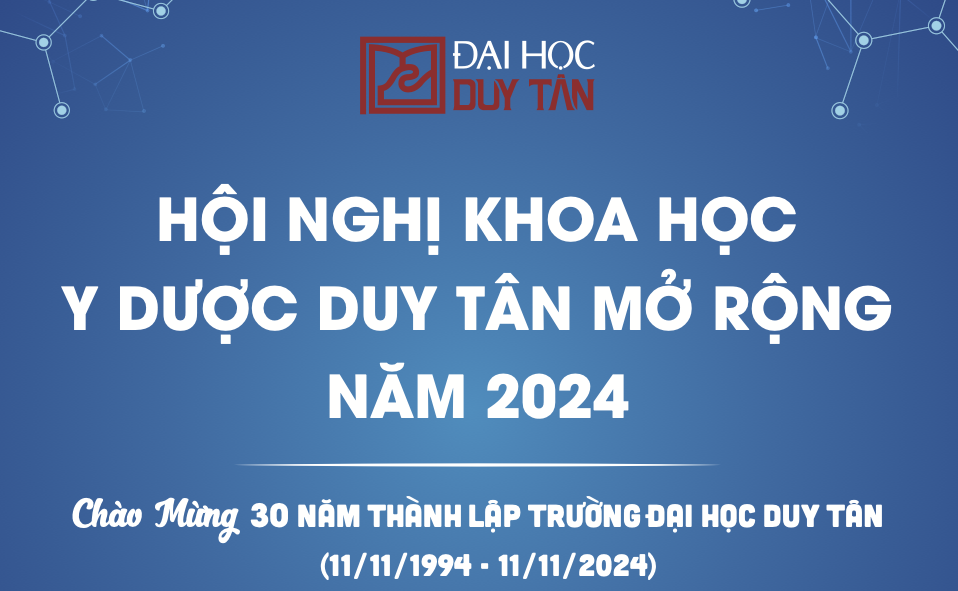 KỶ YẾU HỘI NGHỊ Y DƯỢC DUY TÂN MỞ RỘNG NĂM 2024