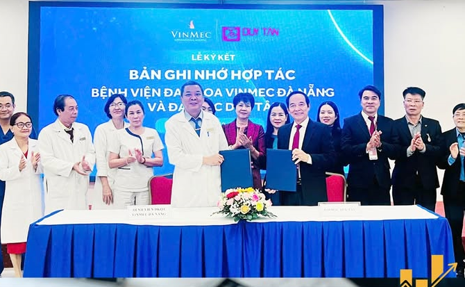 ĐẠI HỌC DUY TÂN KÝ KẾT HỢP TÁC VỚI BỆNH VIỆN QUỐC TẾ VINMEC ĐÀ NẴNG