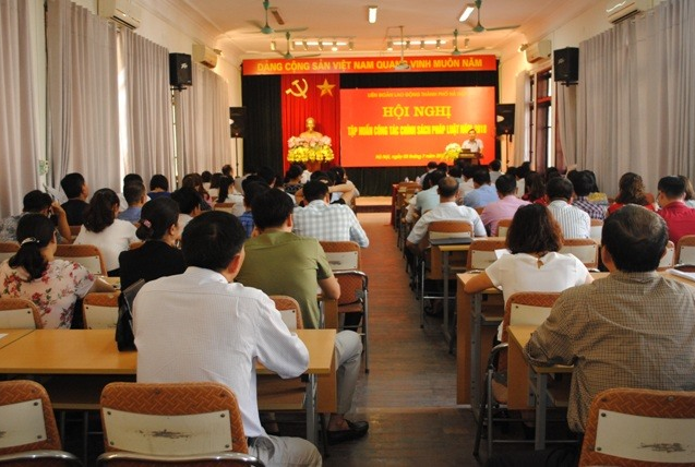 Hội nghị tập huấn Điều lệ Công đoàn Việt Nam