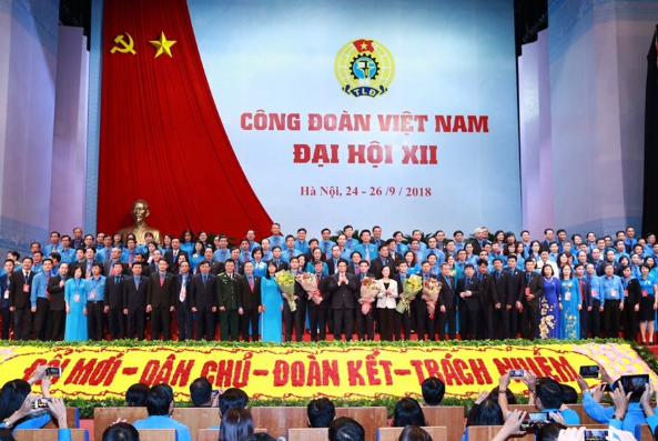 Kết quả đại hội Công đoàn Việt Nam khóa XI, nhiệm kỳ 2013-2018