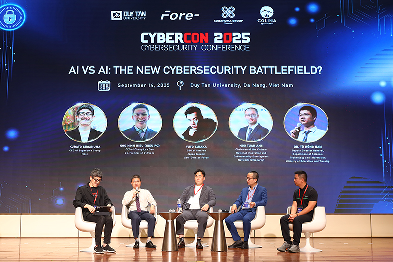 Hội thảo về thúc đẩy đảm bảo An toàn An ninh Mạng “CyberCon Asia 2025” tại Đại học Duy Tân