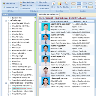 Phần mềm Quản Lý Nhân Sự, Chấm công và Tiền Lương