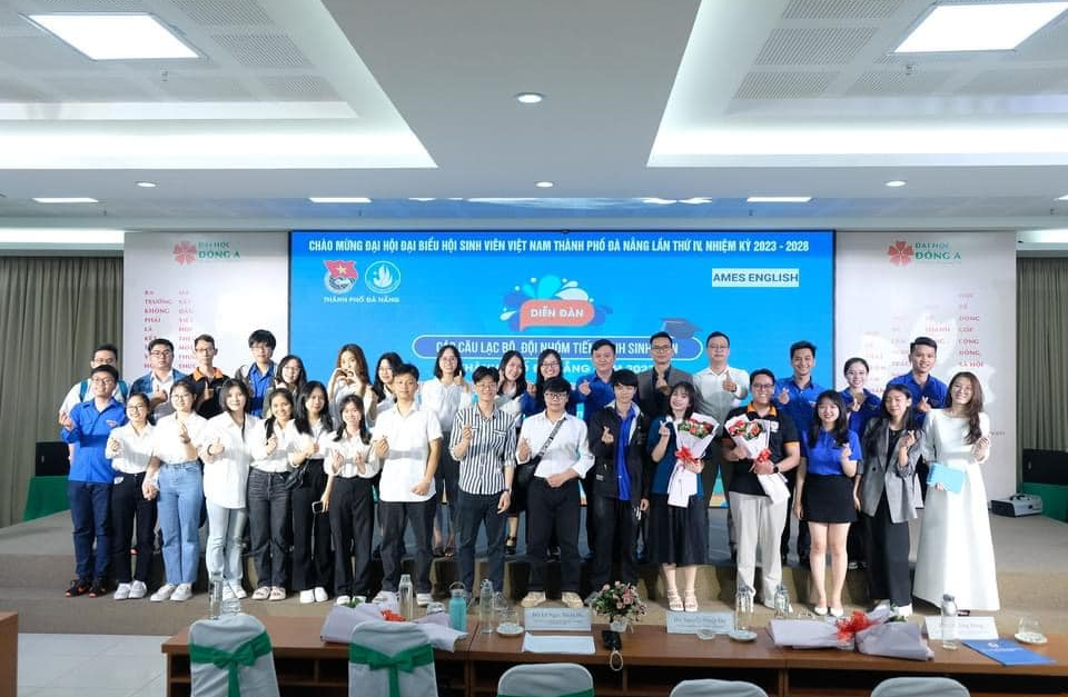 DIỄN ĐÀN CÁC CÂU LẠC BỘ, ĐỘI NHÓM TIẾNG ANH SINH VIÊN THÀNH PHỐ ĐÀ NẴNG NĂM 2023