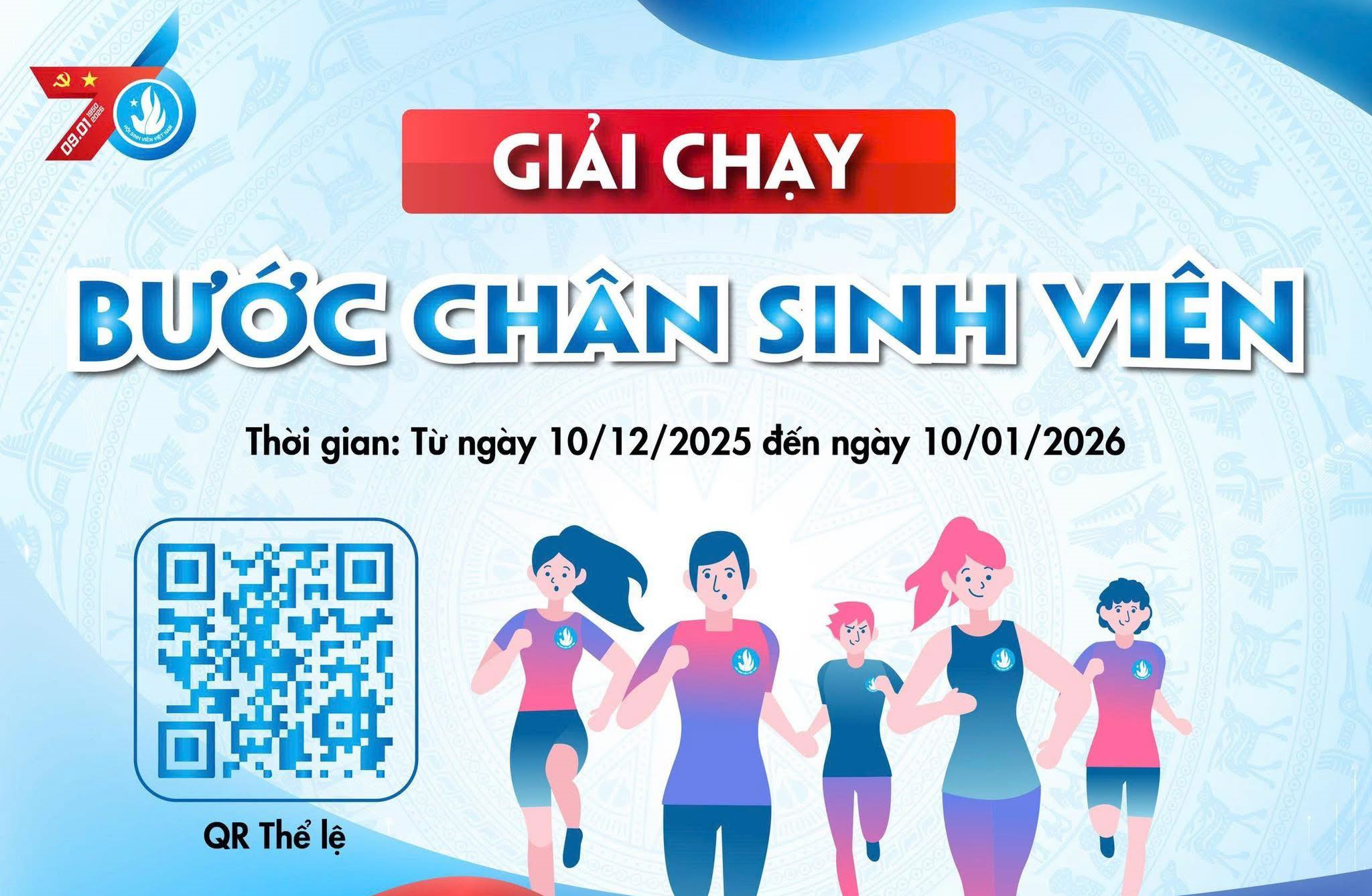  SẴN SÀNG XỎ GIÀY! CÙNG ADMIN THAM GIA GIẢI CHẠY “BƯỚC CHÂN SINH VIÊN” 