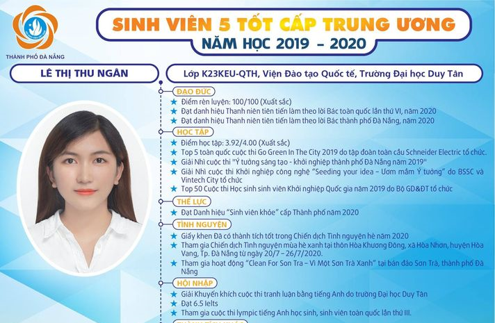 📣📣📣📣VINH DANH SINH VIÊN 5 TỐT TIÊU BIỂU CẤP TRUNG ƯƠNG NĂM HỌC 2019-2020💥💥💥💥