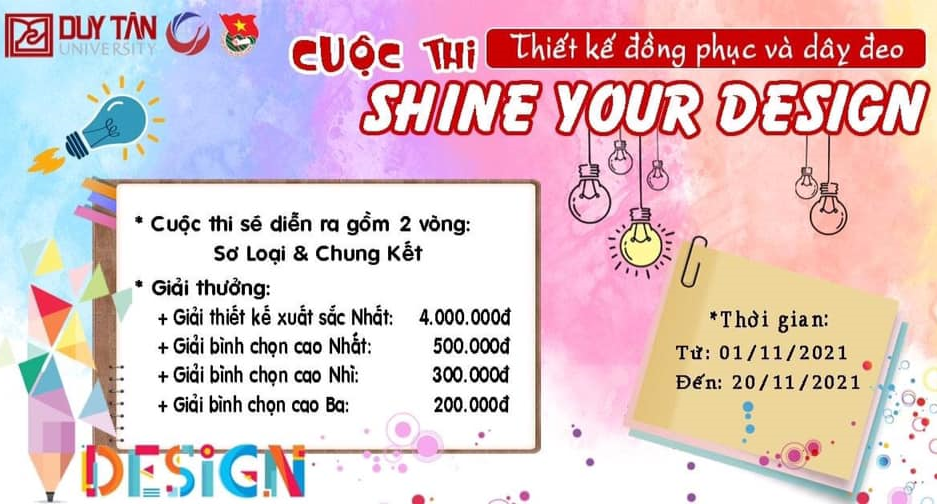 CUỘC THI THIẾT KẾ ĐỒNG PHỤC VÀ DÂY ĐEO VIỆN ĐÀO TẠO QUỐC TẾ] 