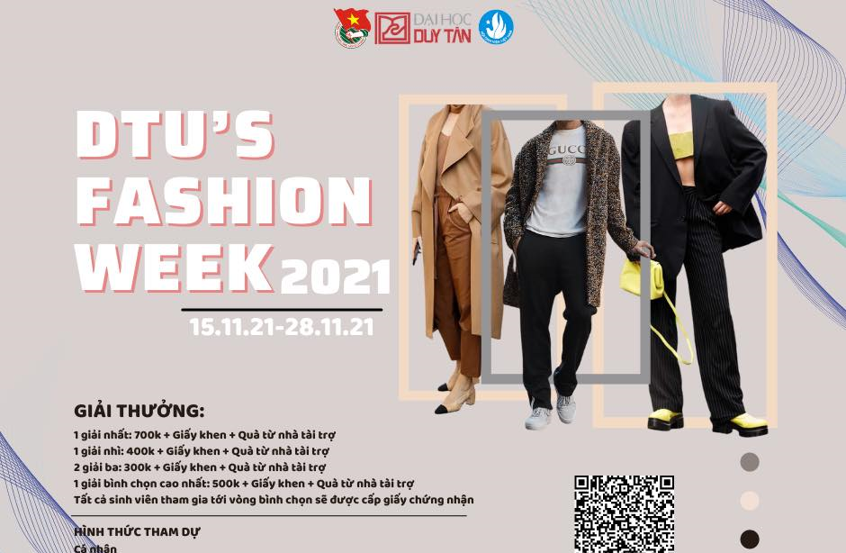 𝐓𝐔𝐀̂̀𝐍 𝐋𝐄̂̃ 𝐓𝐇𝐎̛̀𝐈 𝐓𝐑𝐀𝐍𝐆- 𝐃𝐓𝐔’𝐒 𝐅𝐀𝐒𝐇𝐈𝐎𝐍 𝐖𝐄𝐄𝐊 𝟐𝟎𝟐𝟏