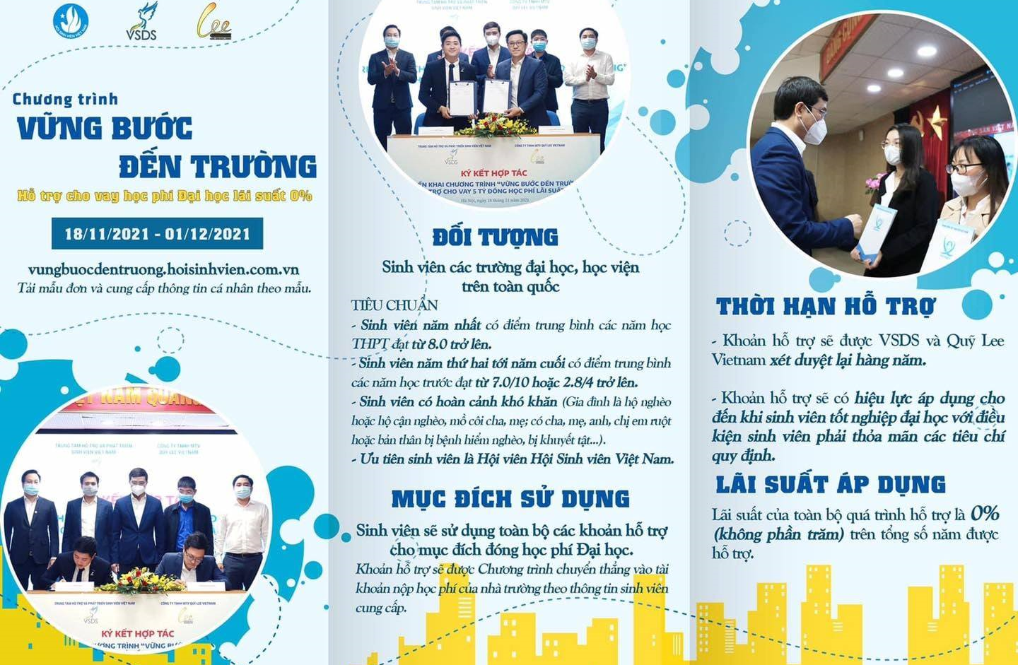 Giới thiệu chương trình: “VỮNG BƯỚC ĐẾN TRƯỜNG” 