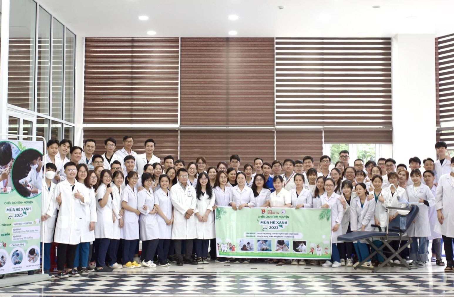 {Chiến dịch Tình nguyện hè 2023}  LỄ XUẤT QUÂN CHƯƠNG TRÌNH TÌNH NGUYỆN “MÙA HÈ XANH 2023” - KHOA RĂNG HÀM MẶT DTU 