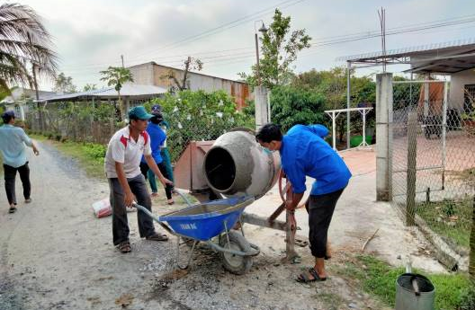 Châu Thành: Thanh niên đầy nhiệt huyết là tấm gương “Người tốt – Việc tốt” trong các hoạt động an sinh xã hội