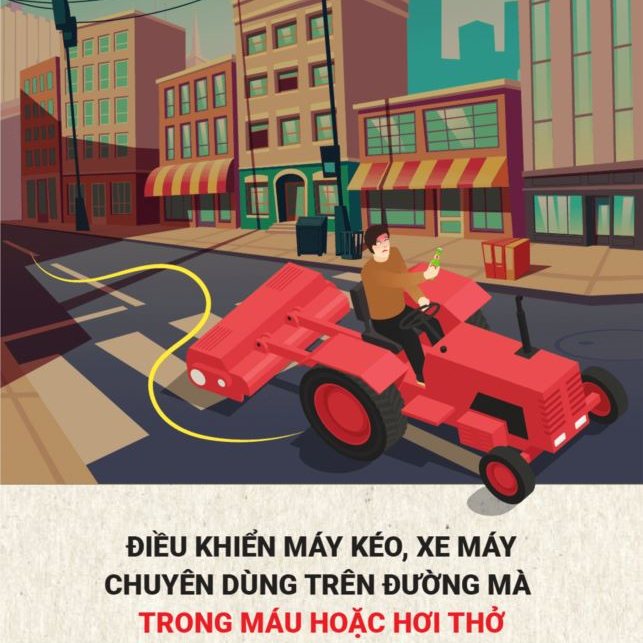 XỬ PHẠT HÀNH CHÍNH ĐỐI VỚI NGƯỜI THAM GIA GIAO THÔNG ĐƯỜNG BỘ VI PHẠM QUY ĐỊNH VỀ NỒNG ĐỘ CỒN, CHẤT MA TUÝ