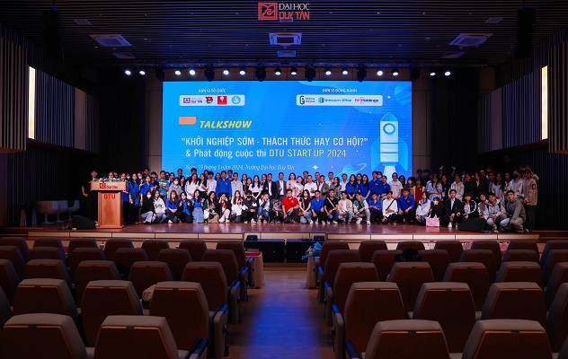 TALKSHOW "KHỞI NGHIỆP SỚM, THÁCH THỨC HAY CƠ HỘI" & PHÁT ĐỘNG CUỘC THI "DTU START-UP 2024"