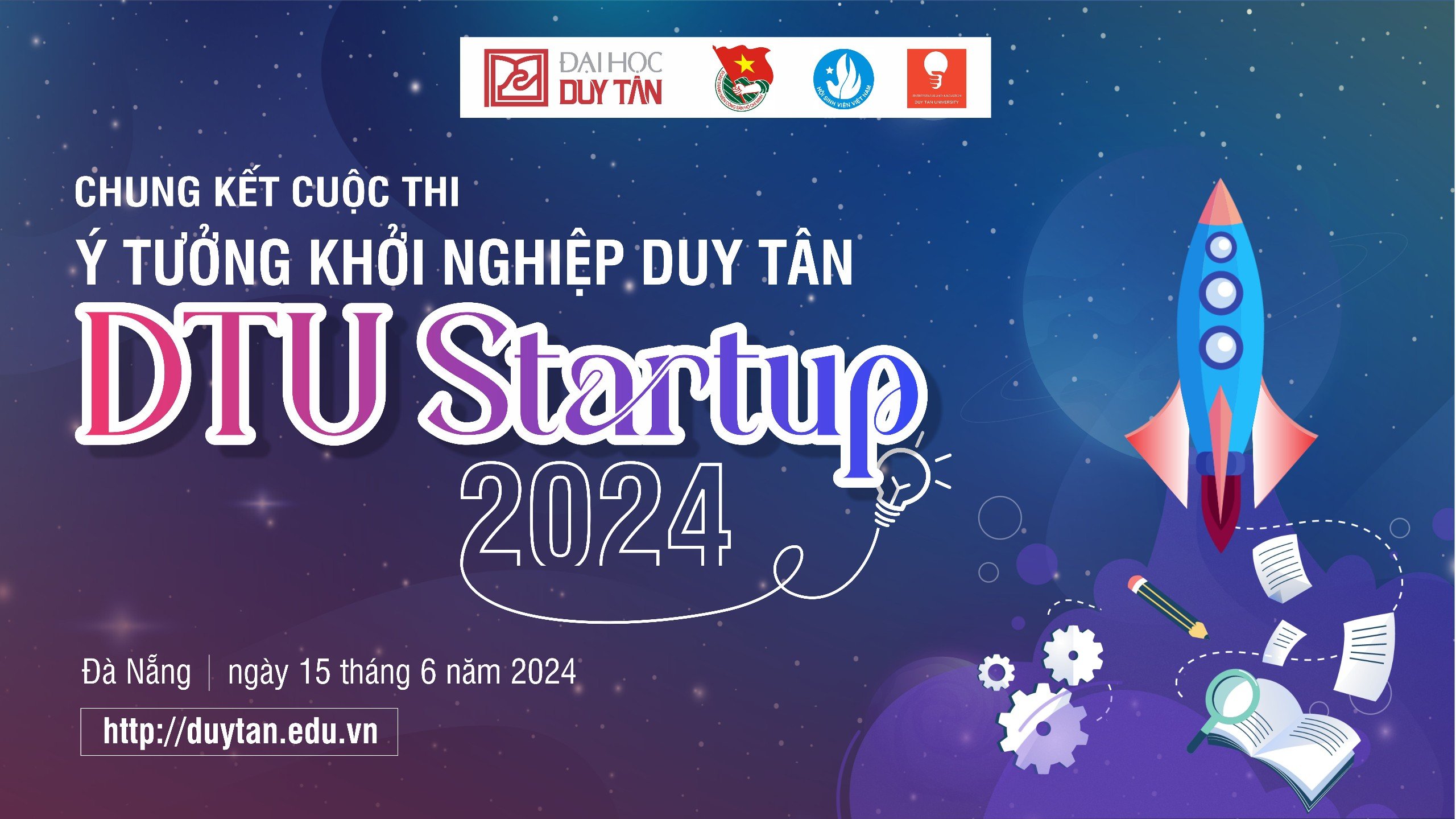 CHUNG KẾT CUỘC THI “Ý TƯỞNG KHỞI NGHIỆP SINH VIÊN DUY TÂN – DTU START UP 2024”