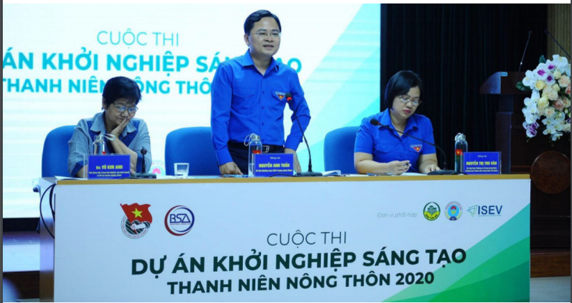 CUỘC THI DỰ ÁN KHỞI NGHIỆP SÁNG TẠO THANH NIÊN NÔNG THÔN 2020