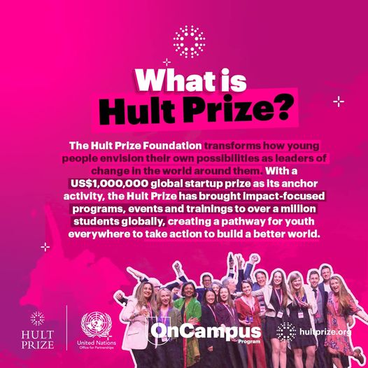 HULT PRIZE 2021 - CUỘC THI KHỞI NGHIỆP DO CỰU TỔNG THỐNG MỸ BILL CLINTON BẢO TRỢ