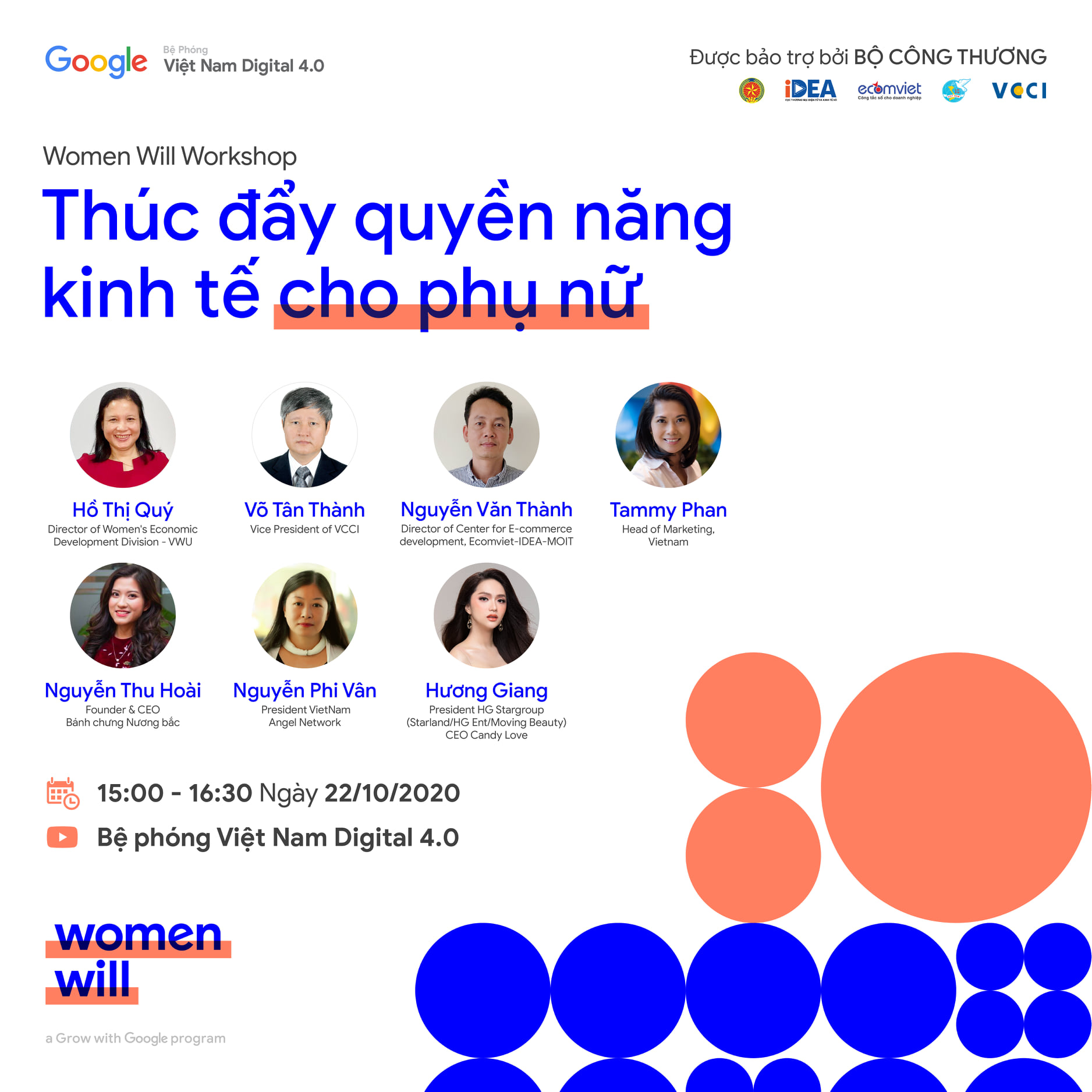 WORKSHOP 2020: THÚC ĐẨY QUYỀN NĂNG KINH TẾ CHO PHỤ NỮ