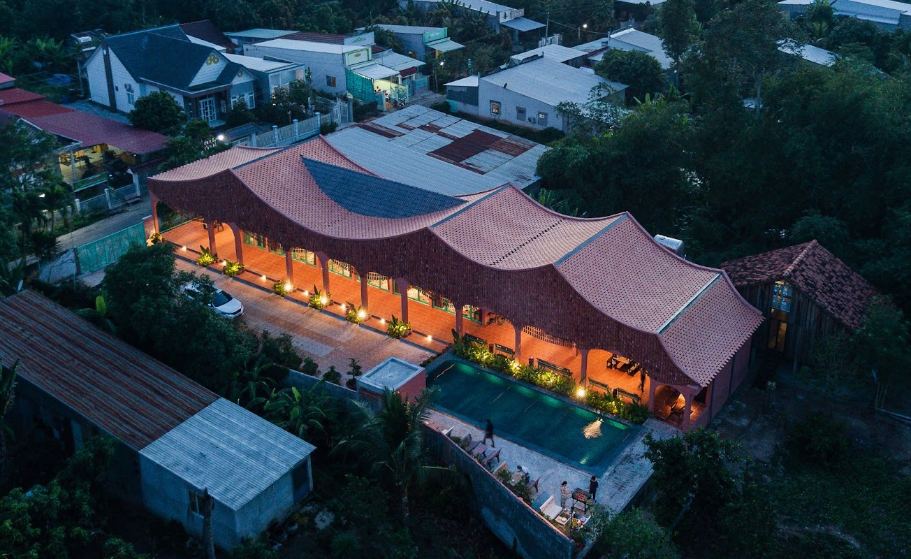 Nghệ thuật đan lát thủ công truyền thống trong kiến trúc đương đại - DUYEN CASA II