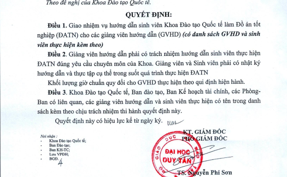 Danh sách phân công hướng dẫn đồ án tốt nghiệp (đợt tháng 06/2026)_chuyên ngành: Kiến Trúc Công Trình Chuẩn CSU
