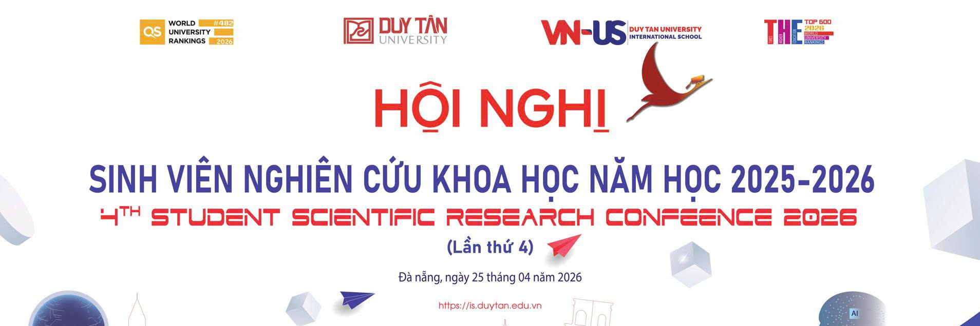 Hội nghị Sinh viên Nghiên cứu Khoa học năm học 2025-2026 Khoa Đào tạo Quốc tế – Không gian học thuật ý nghĩa dành cho sinh viên