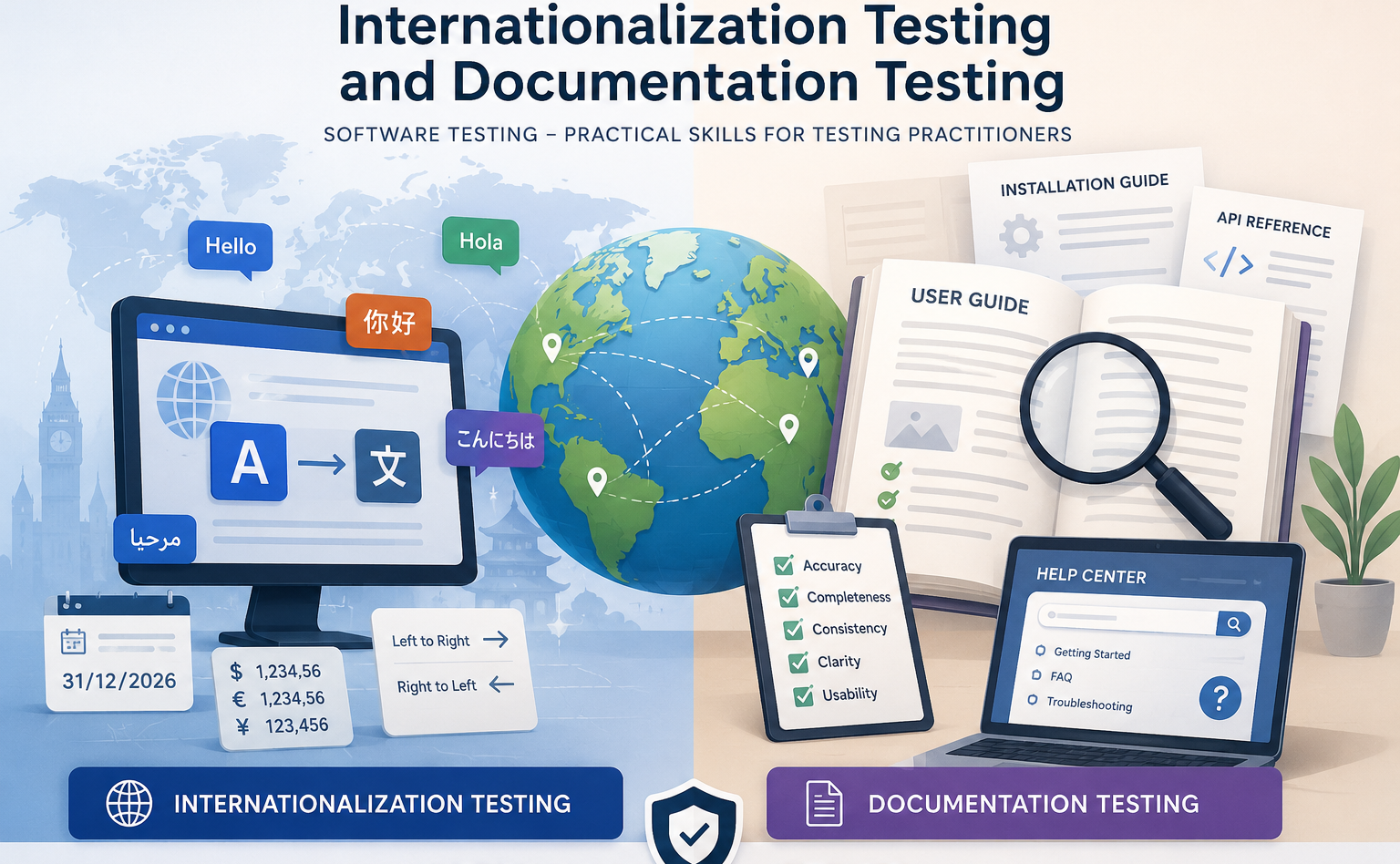 Software Testing - Internationalization Testing & Documentation Testing (P1)