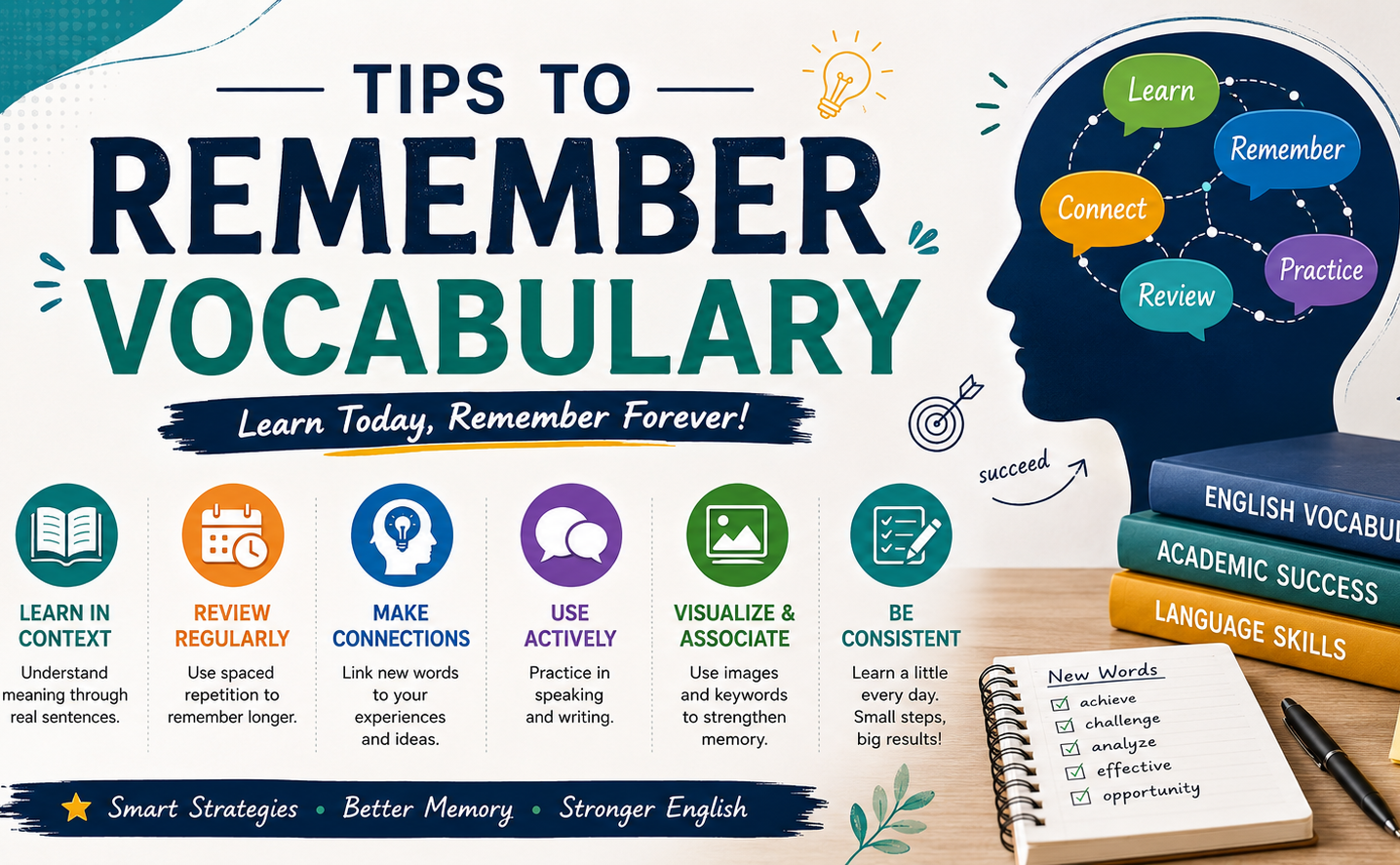 Effective Strategies for Remembering English Vocabulary: A Practical Guide for University Students