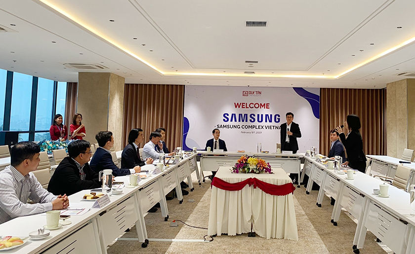 ĐH Duy Tân hợp tác với Samsung đón đầu phát triển công nghệ