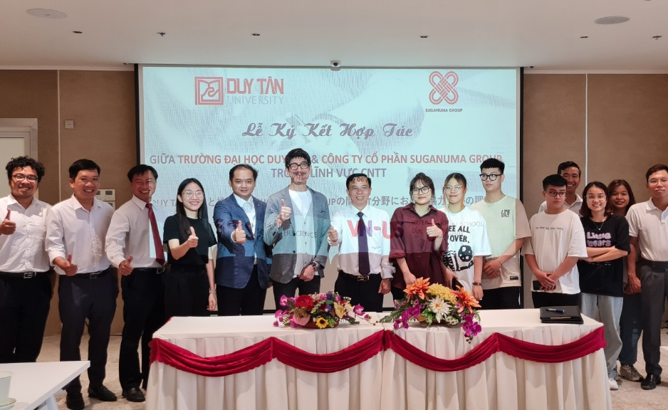 ĐẠI HỌC DUY TÂN VÀ SUGANUMA GROUP KÝ KẾT BIÊN BẢN GHI NHỚ VỀ HỢP TÁC TRONG LĨNH VỰC CÔNG NGHỆ THÔNG TIN