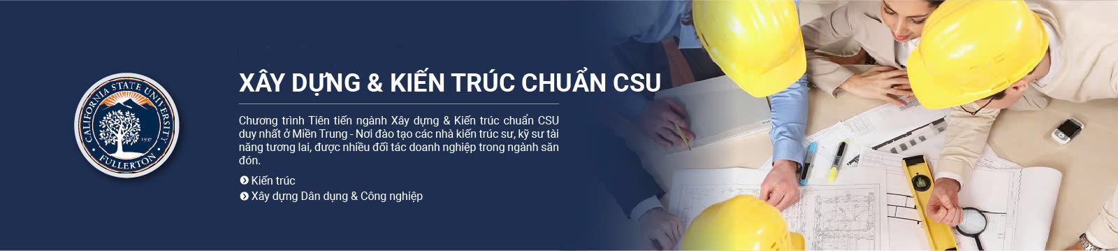 Chương trình Kiến Trúc - Xây dựng Chuẩn CSU