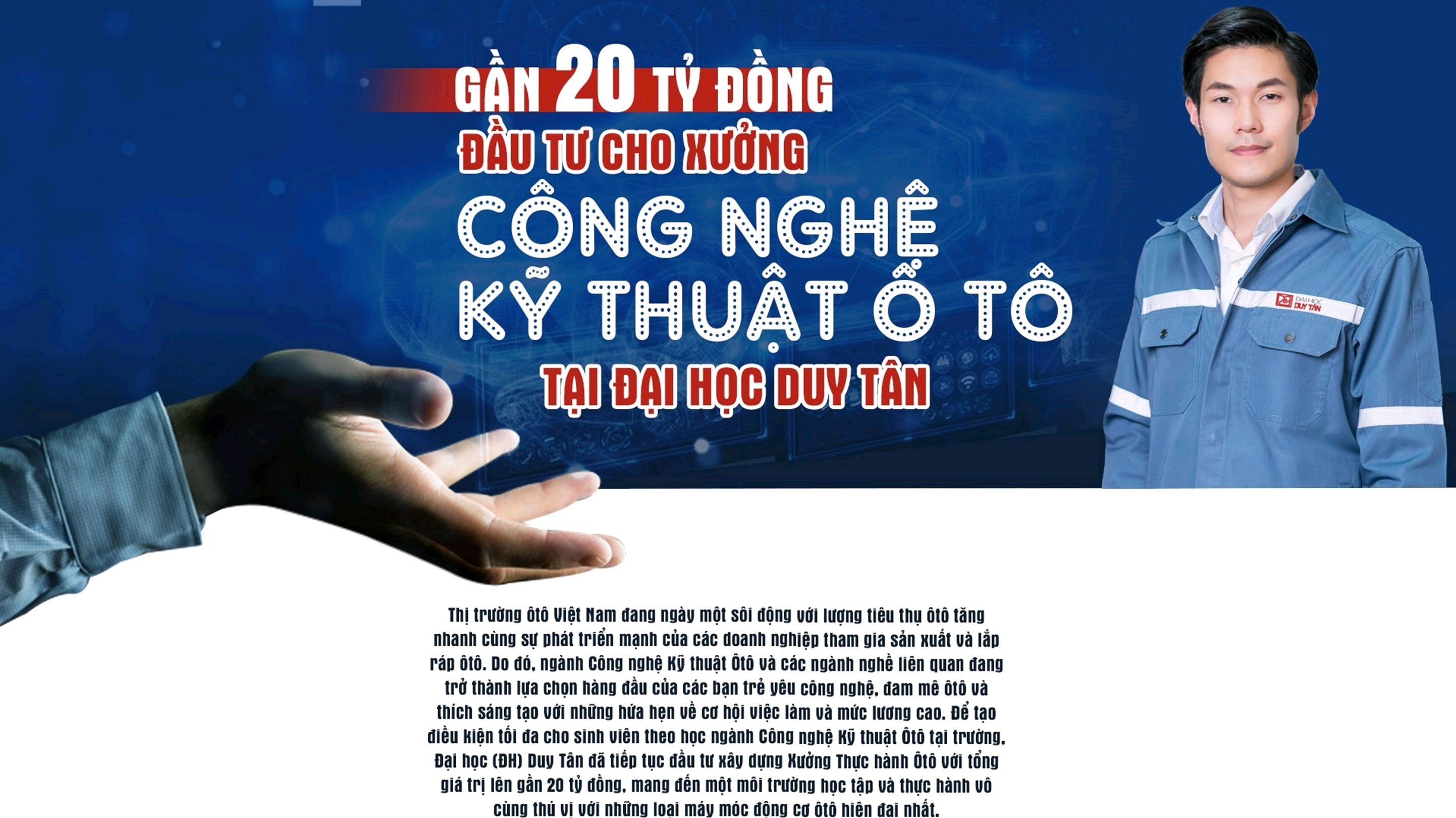 Xưởng Công Nghệ Kỹ Thuật Ô Tô - Đại học Duy Tân