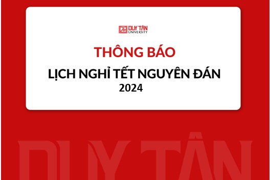 LỊCH NGHỈ TẾT 2024