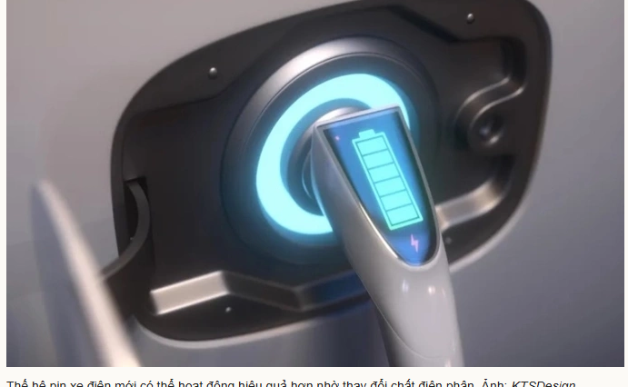 Công nghệ pin giúp xe điện chạy 800 km với 12 phút sạc