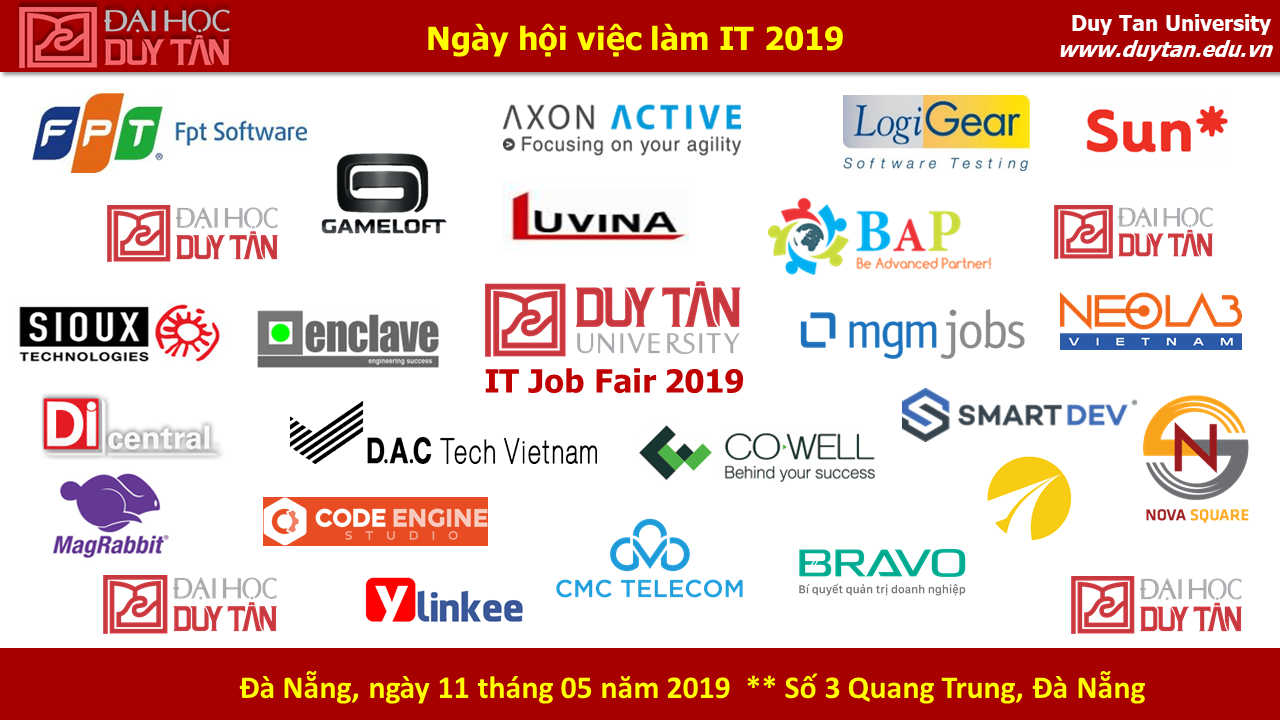 Ngày hội việc làm Công nghệ thông tin 2019