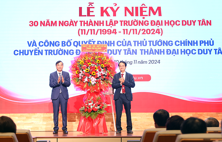 Đại học Duy Tân với hành trình 30 năm dựng xây và phát triển