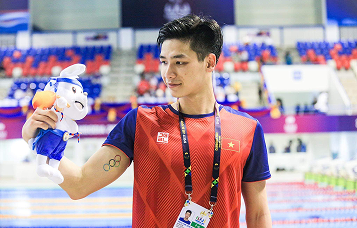 From a boy learning to swim for survival to the "Golden Boy of Vietnamese Swimming"