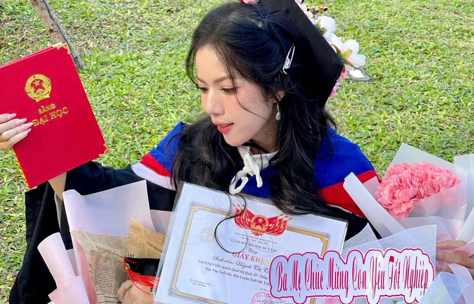 CHÚC MỪNG CỰU SINH VIÊN HUỲNH THỊ THỦY TIÊN – NHẬN HỌC BỔNG TOÀN PHẦN THẠC SĨ TẠI ROMANIA