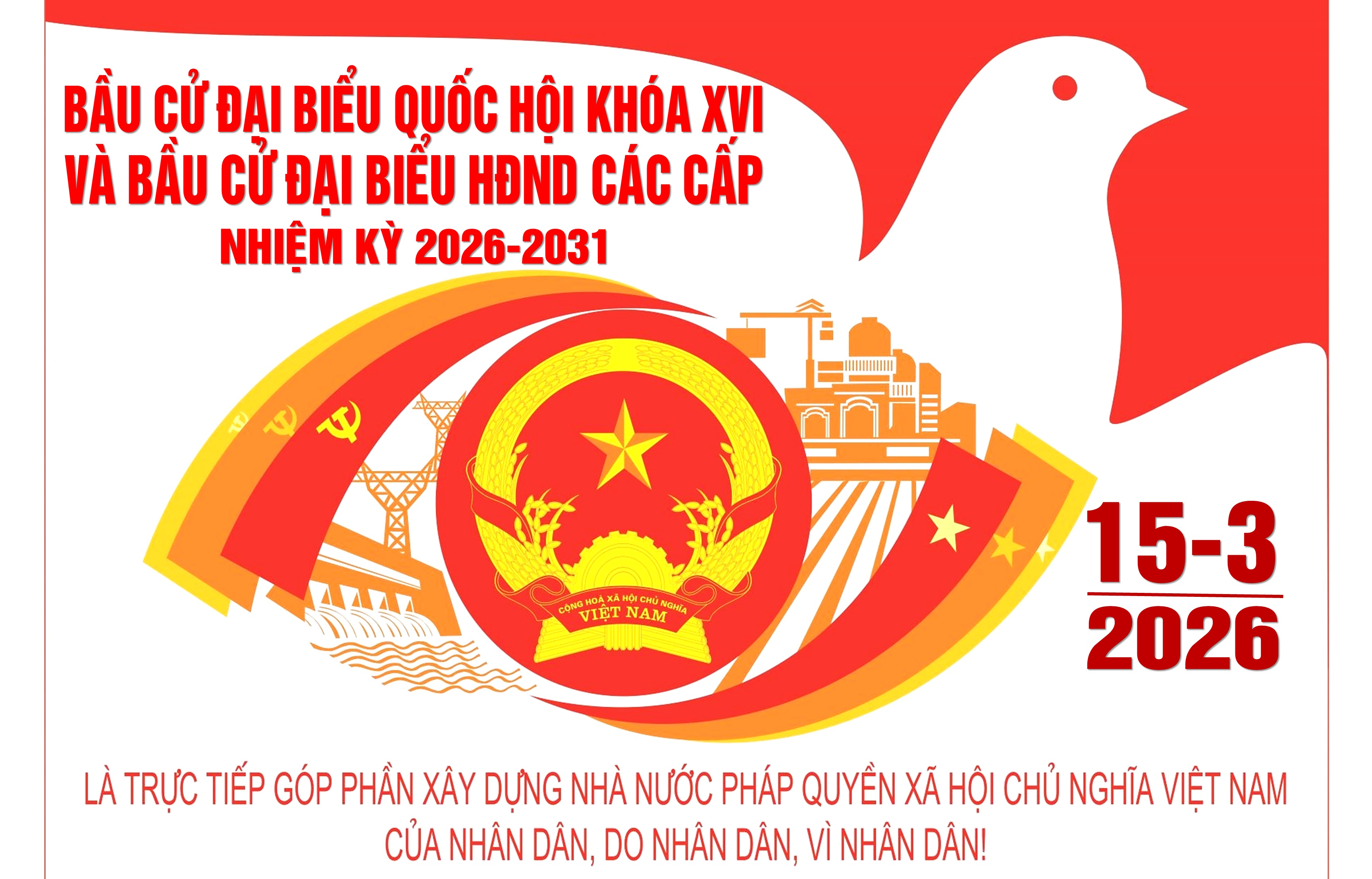 V/v triển khai công tác bầu cử đại biểu Quốc hội khóa XVI và đại biểu Hội đồng nhân dân các cấp nhiệm kỳ 2026-2031