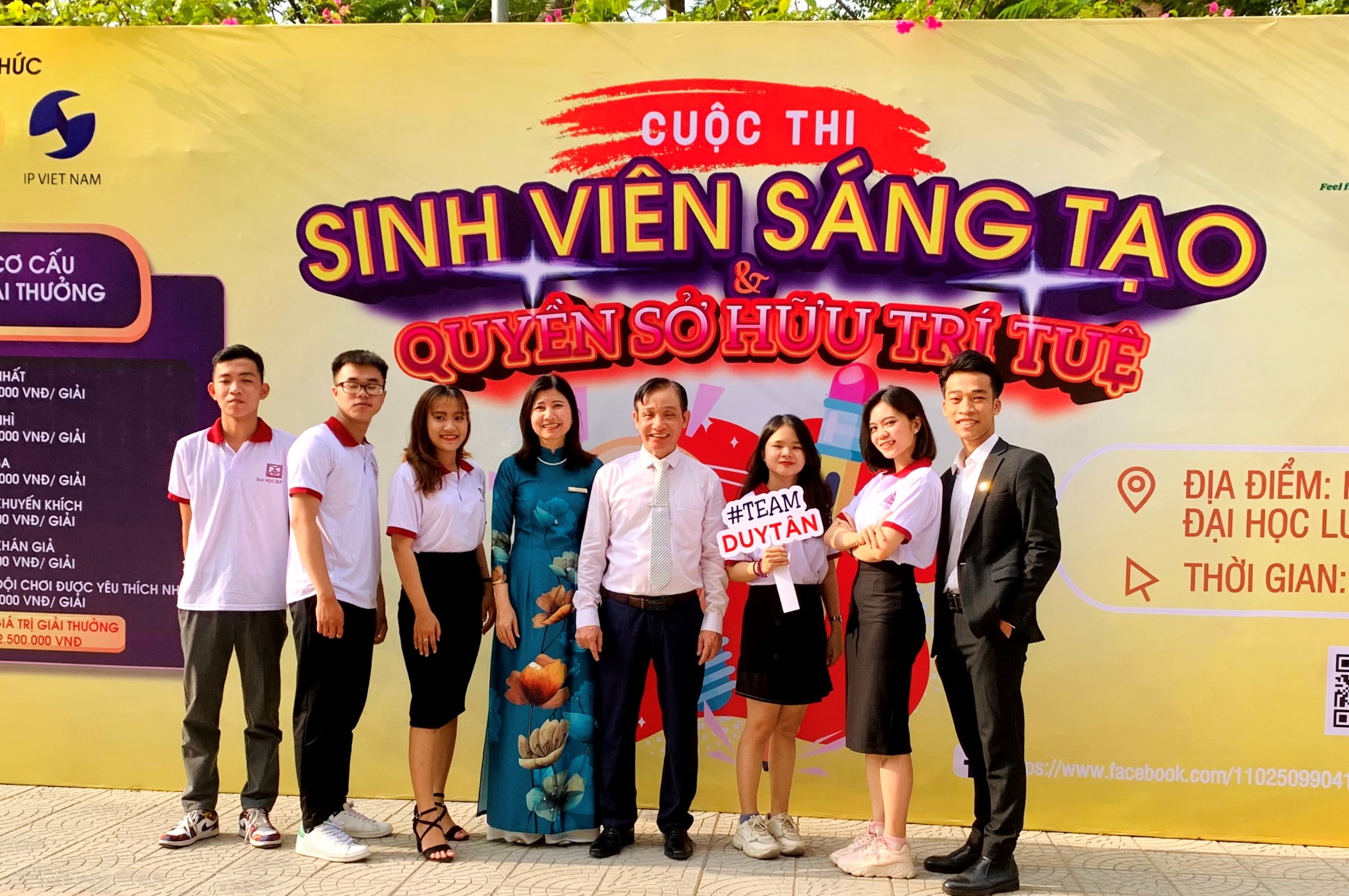 Đại học Duy Tân giành giải Nhì cuộc thi “Sinh viên Sáng tạo và Quyền Sở hữu Trí tuệ” năm 2021