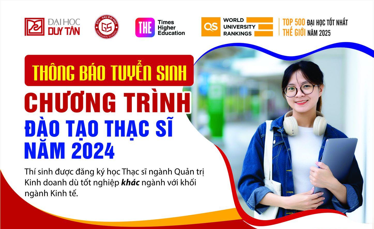 Thông báo tuyển sinh đào tạo trình độ thạc sĩ đợt tháng 12 năm 2024