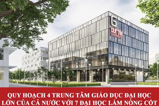 PLANNING 4 MAJOR HIGHER EDUCATION CENTERS IN THE COUNTRY WITH 7 UNIVERSITIES AS THE CORE