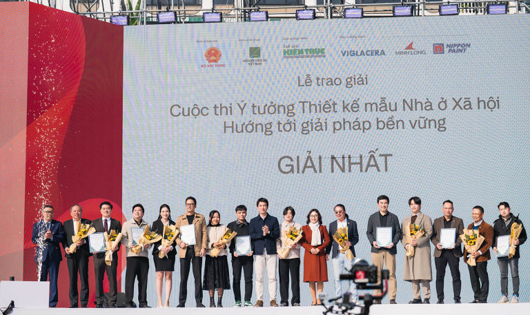 Lễ trao giải Cuộc thi Ý tưởng Thiết kế mẫu Nhà ở xã hội – Hướng tới giải pháp bền vững