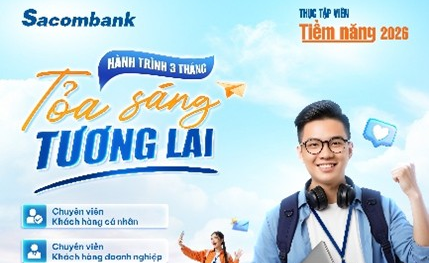 Ngân hàng TMCP Sài Gòn Thương Tín (Sacombank) Tuyển thực tập sinh 2026