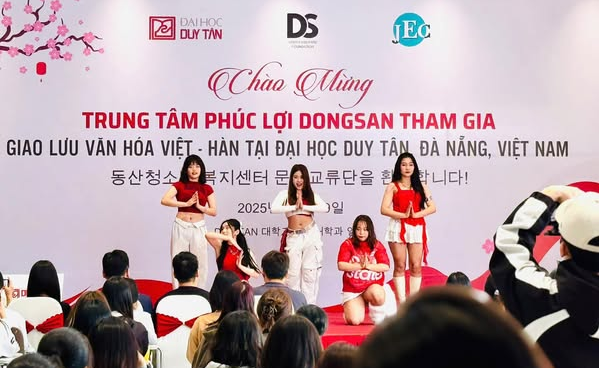 🤝🤝 KẾT NỐI TÌNH BẠN QUỐC TẾ GIỮA SV ĐH DUY TÂN VÀ TRUNG TÂM PHÚC LỢI DONGSAN 🤝🤝